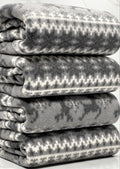(BRUSHED SWEATER KNIT) BLACK REINDEERS ON GREY (2)