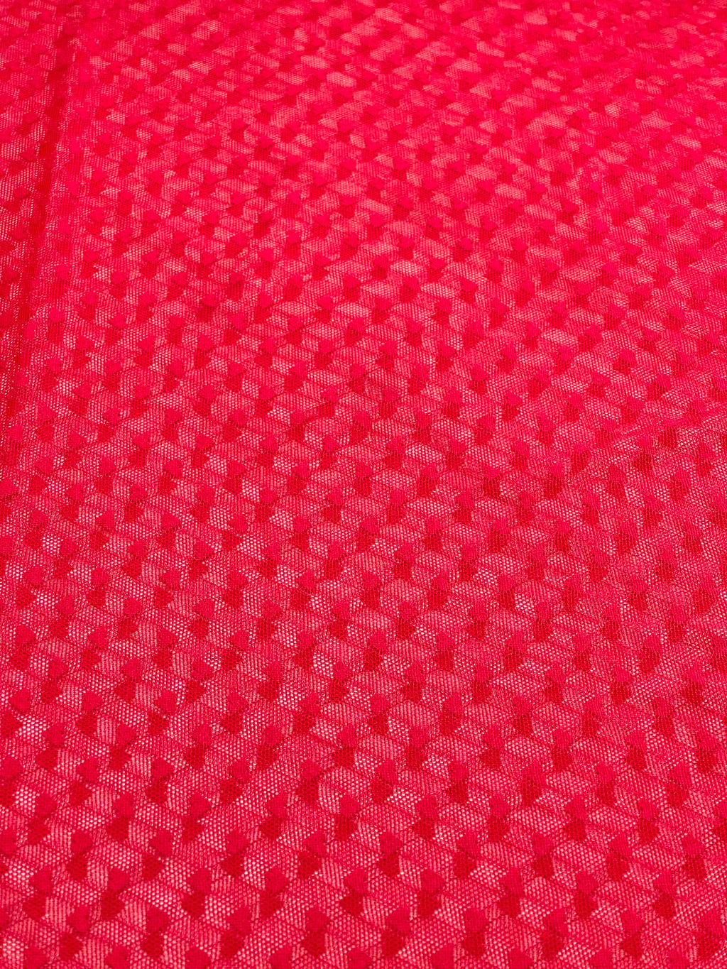 (MESH) TINY RED HEARTS
