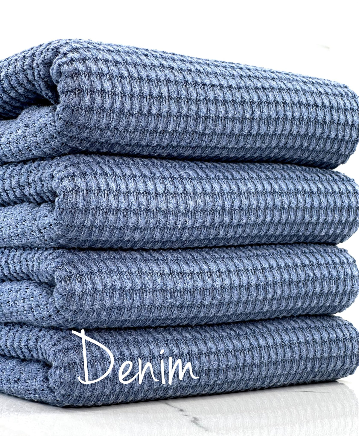(CHUNKY WAFFFLE) DENIM