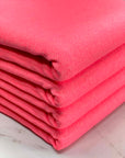 (COTTON FRENCH TERRY) NEON PINK