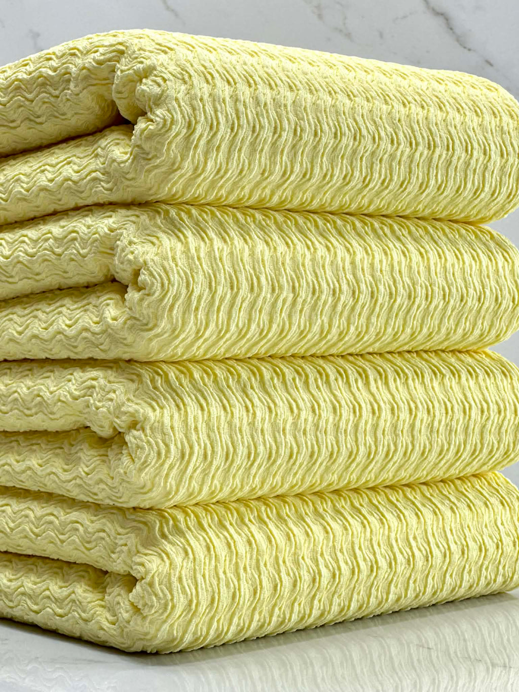 (WAVY CRINKLE) YELLOW