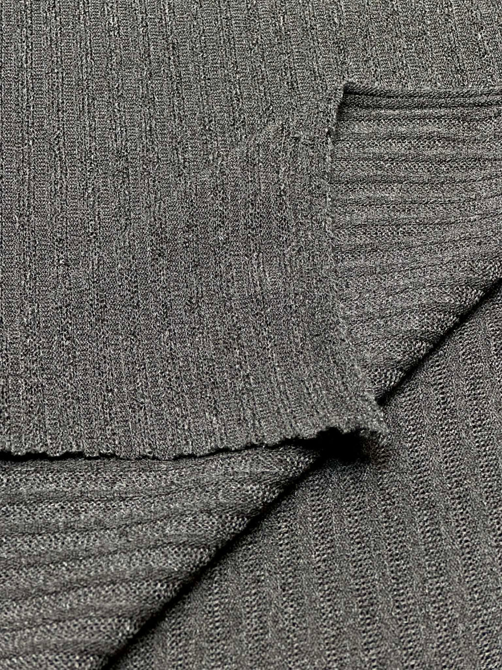 (WIDE SWEATER RIB) BLACK