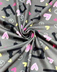 (DBP) SEWING MACHINES AND HEARTS ON DARK GRAY