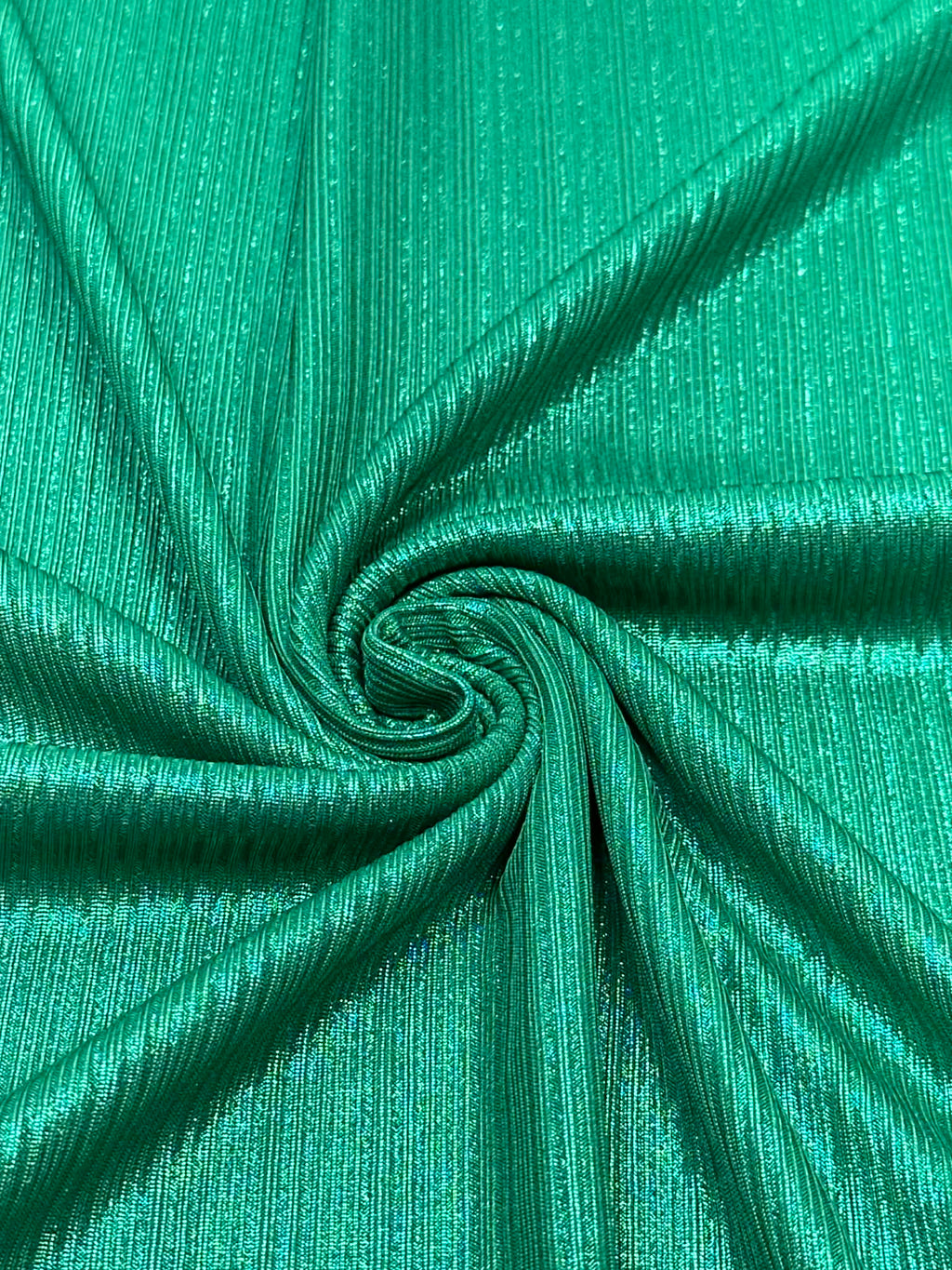 (SLINKY RIB) GREEN SHIMMER