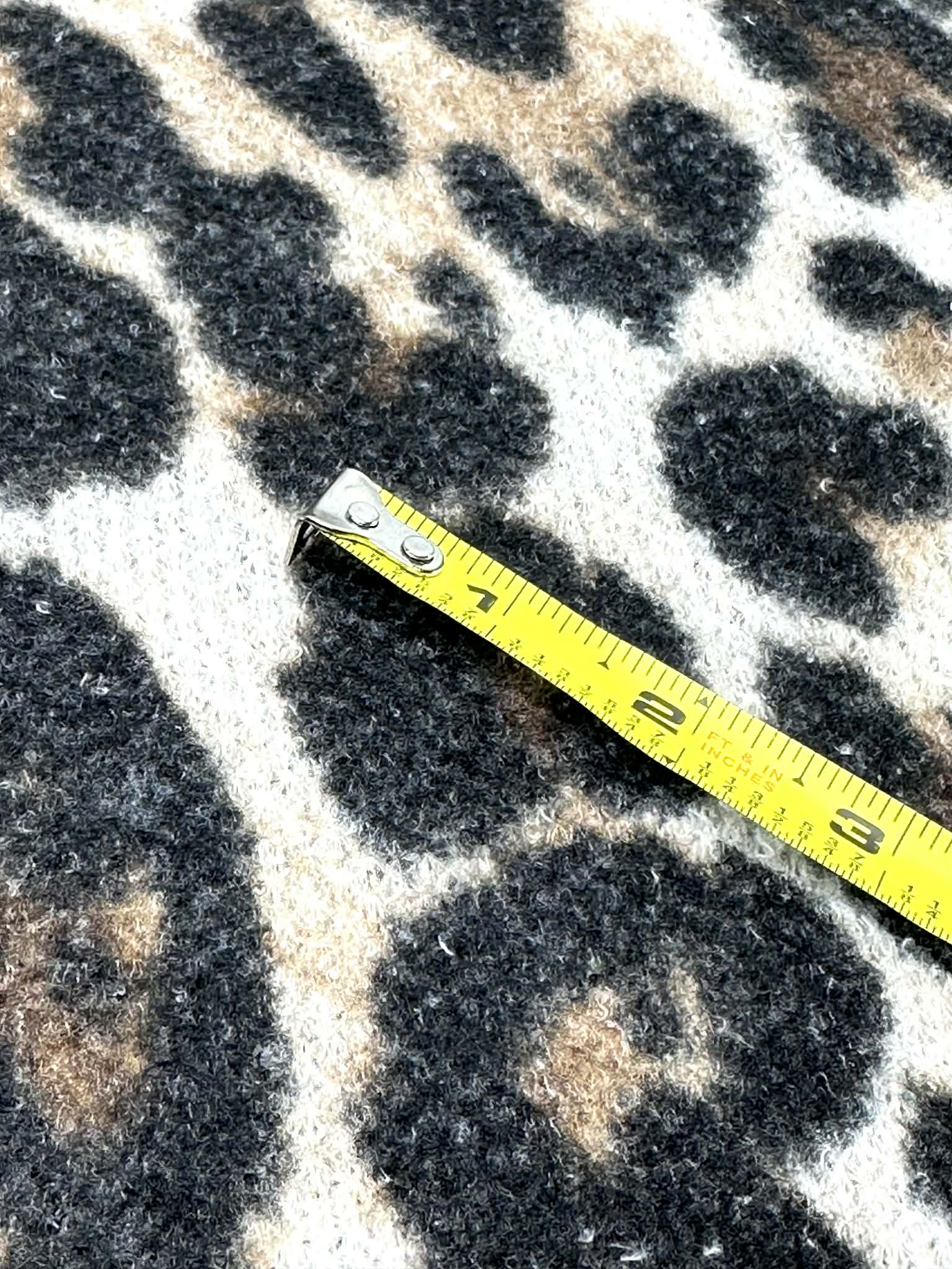 (MAKARON BRUSHED) BIG BROWN CHEETAH PRINT (3)