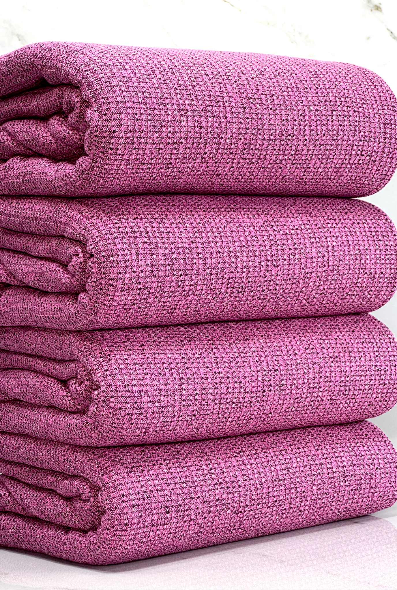 (BRUSHED SWEATER RIB) HOT PINK (1)