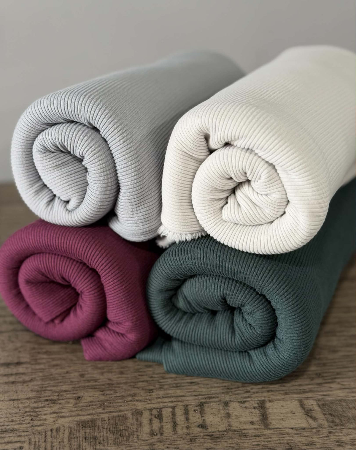 (2X2 SUPER COTTON FEEL RIB) GRAY