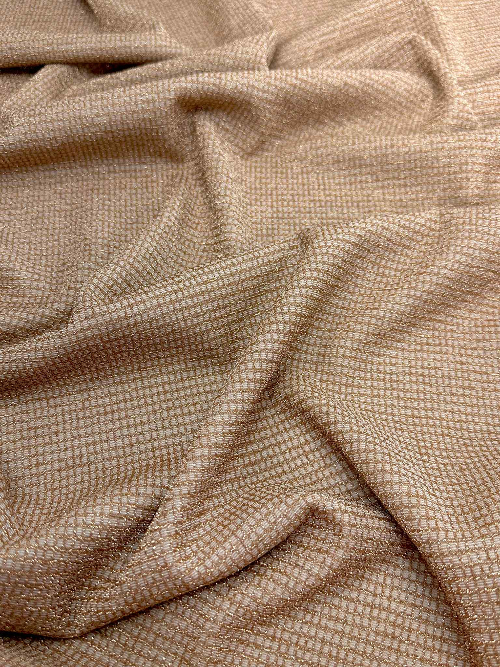 (LUREX KNIT) ROSE GOLD SHIMMER