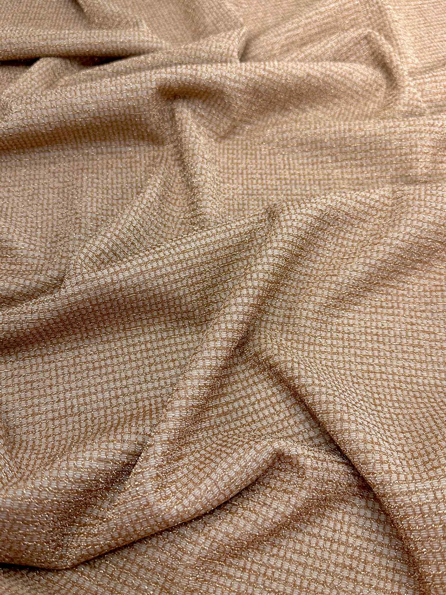 (LUREX KNIT) ROSE GOLD SHIMMER