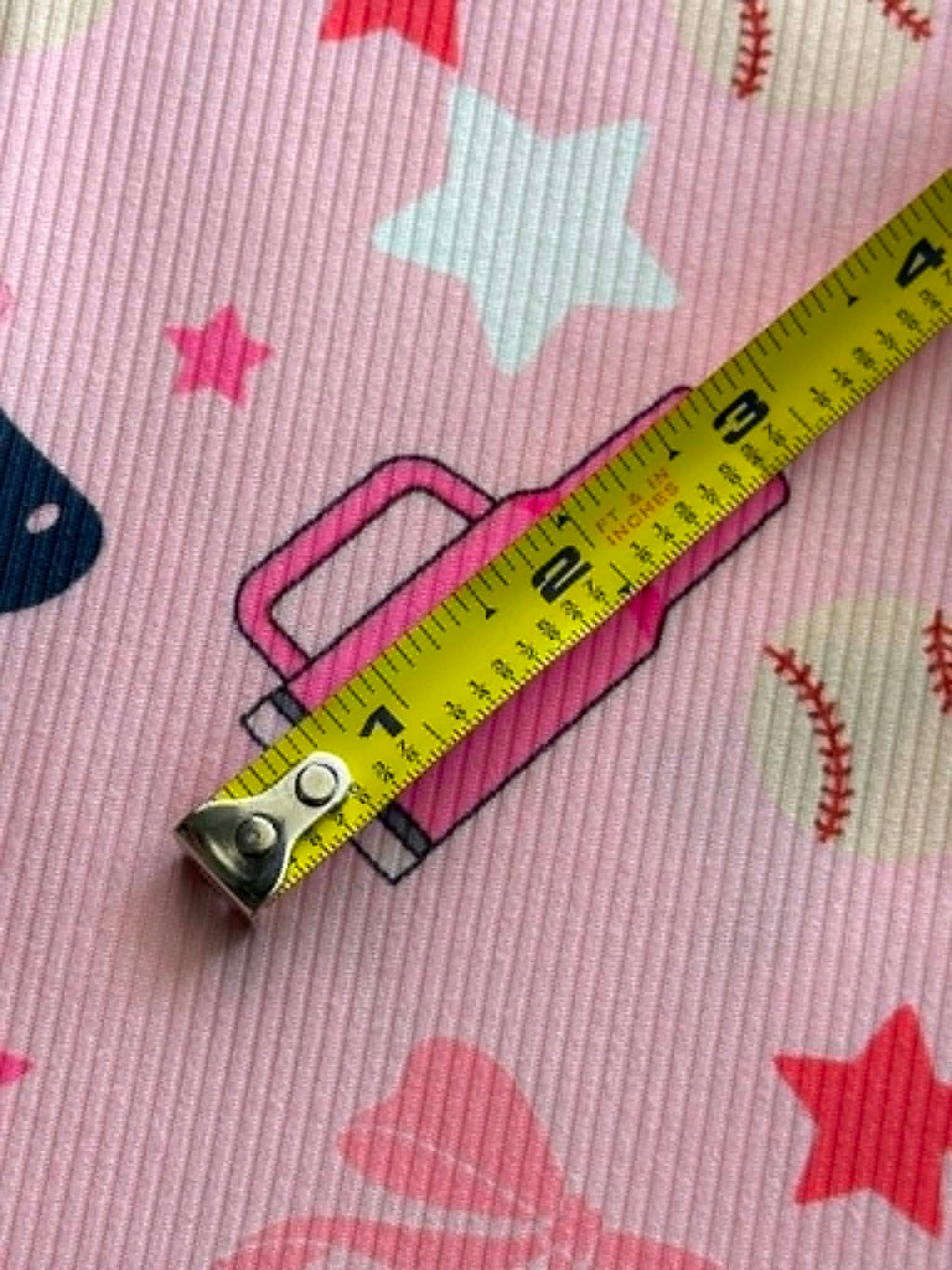 (2X2 YUMMY RIB) PINK BATTTING HELMETS AND BASEBALLS ON PINK