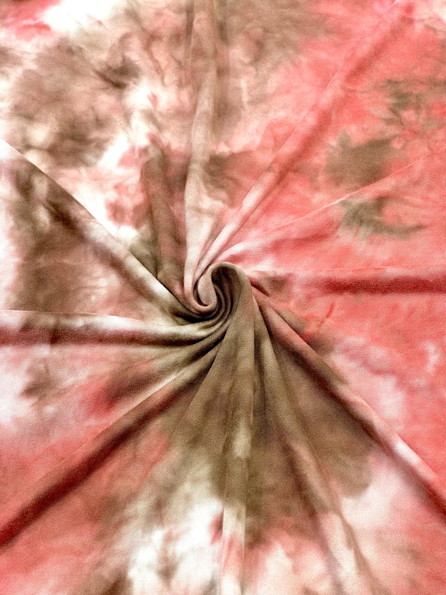(DBP) COPPER AND BROWN TIE DYE
