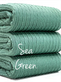 (CABLE KNIT) SEA GREEN (1)