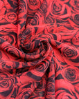 (DOUBLE MESH) RED ROSES