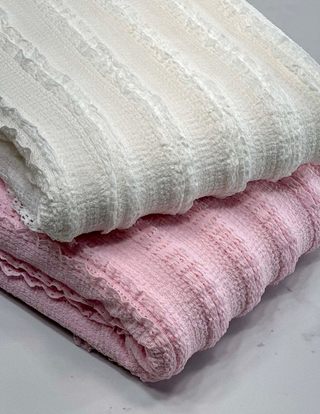 (RUFFLE LACE) PINK