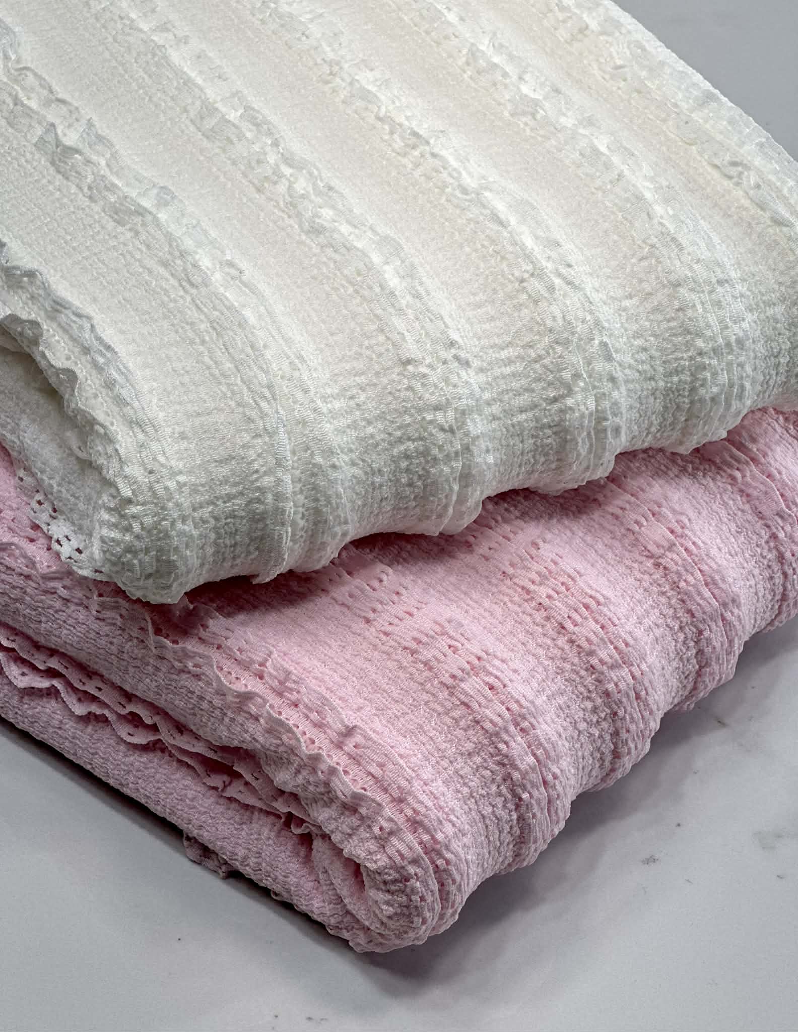 (RUFFLE LACE) PINK