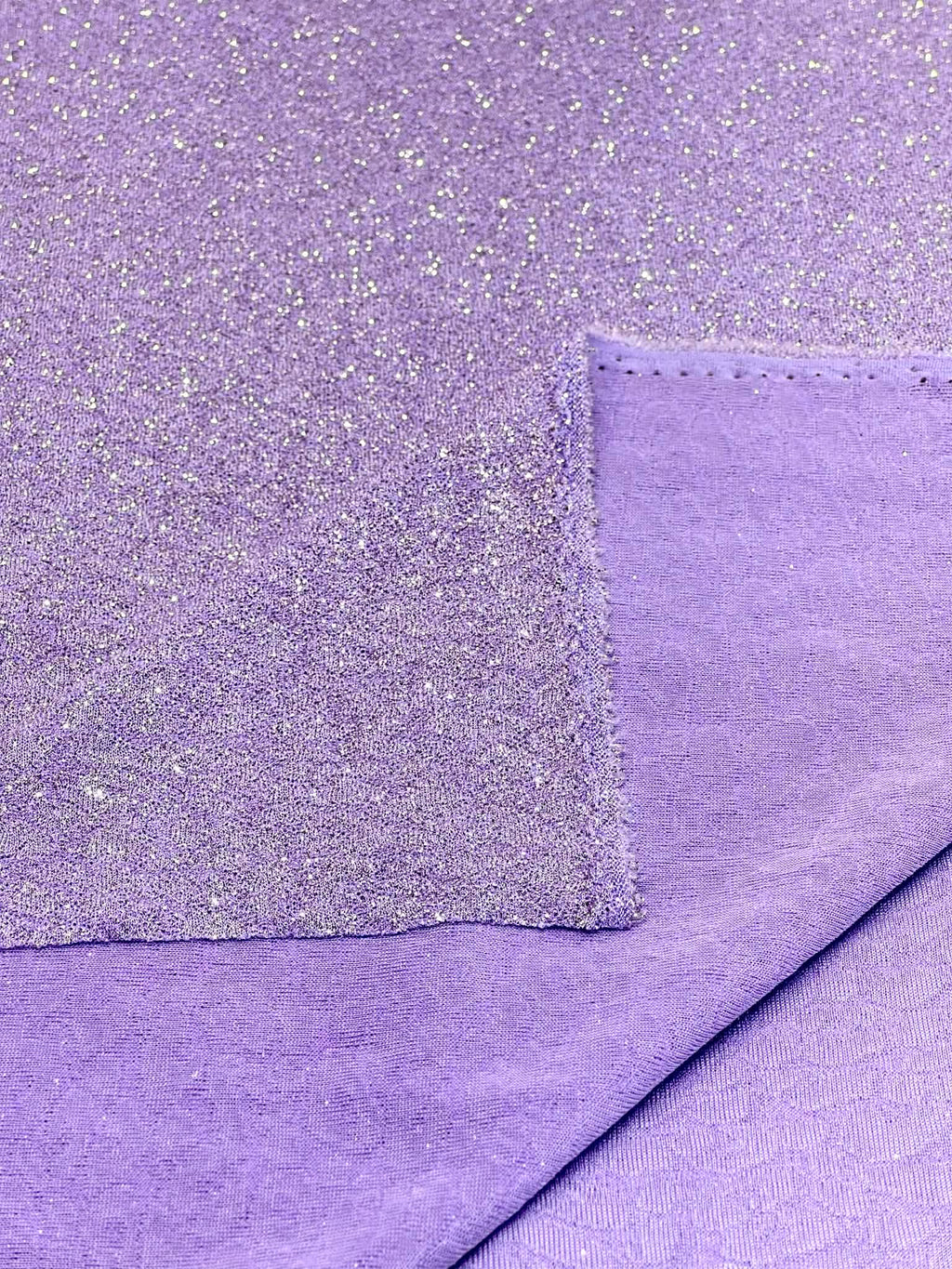 (KNIT) 3D LAVENDER AND GLITTER LEOPARD