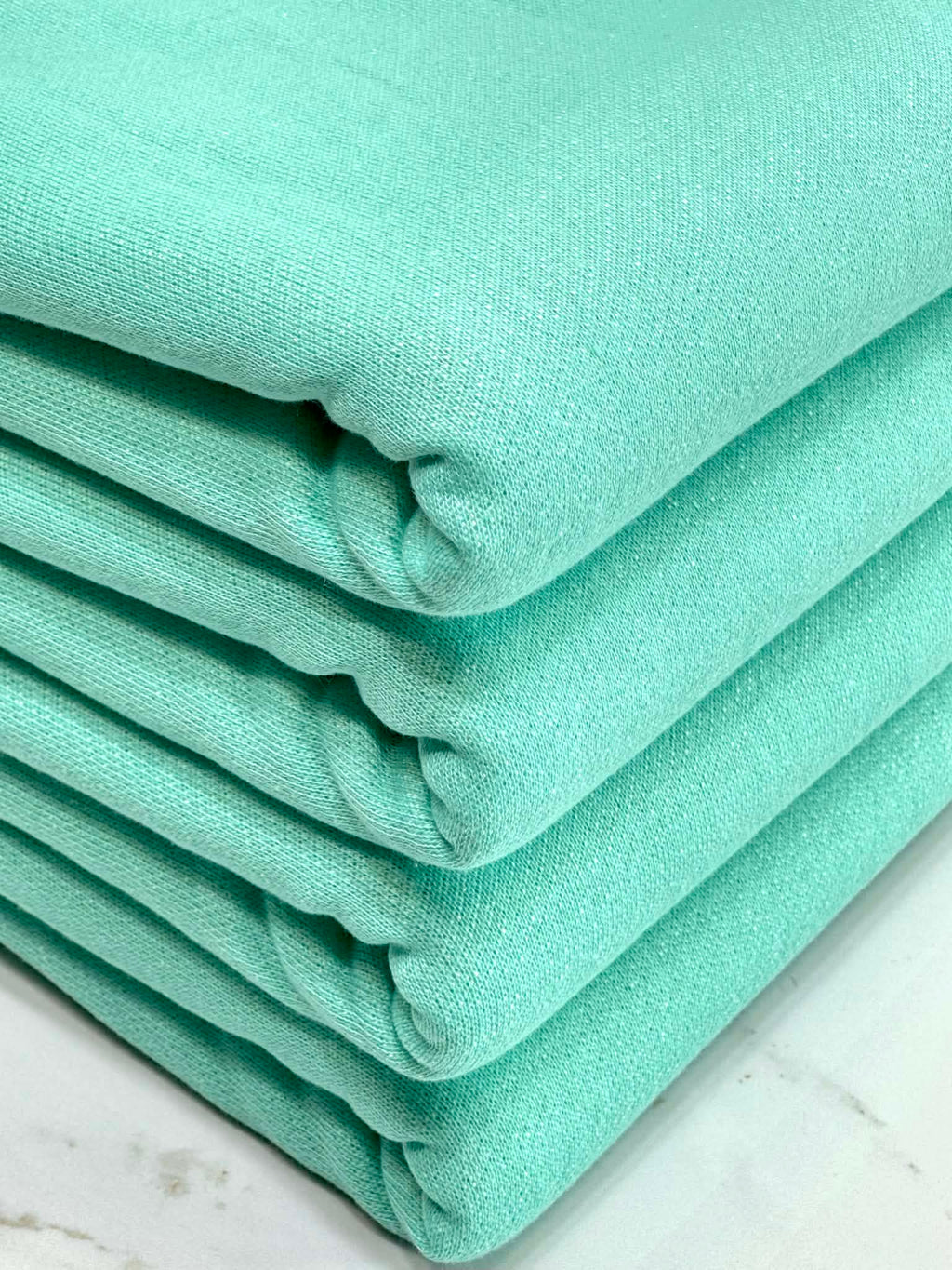(COTTON FRENCH TERRY) AQUA