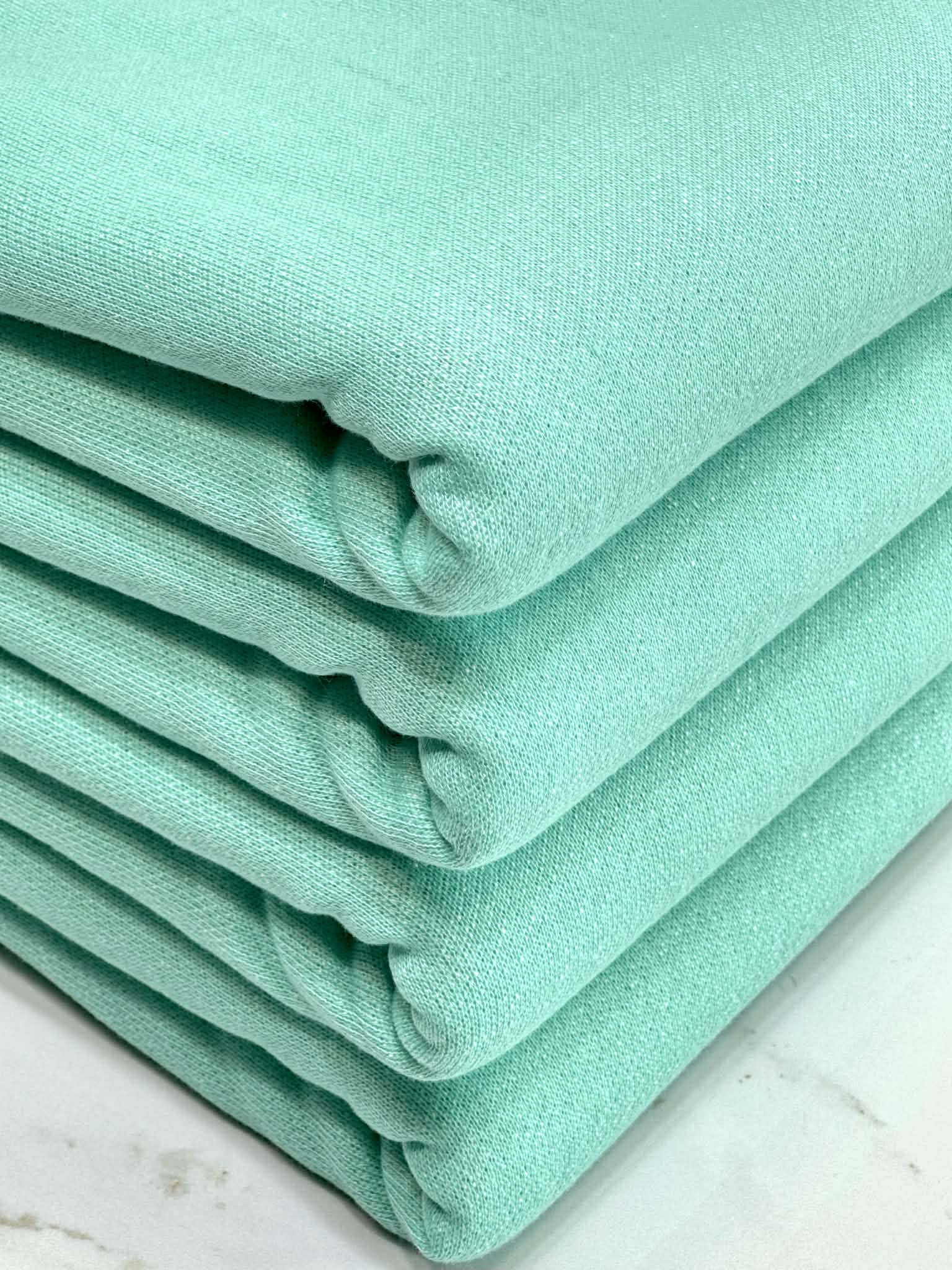 (COTTON FRENCH TERRY) AQUA