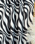 (URBAN RIB) ZEBRA PATTERN ON OFF WHITE