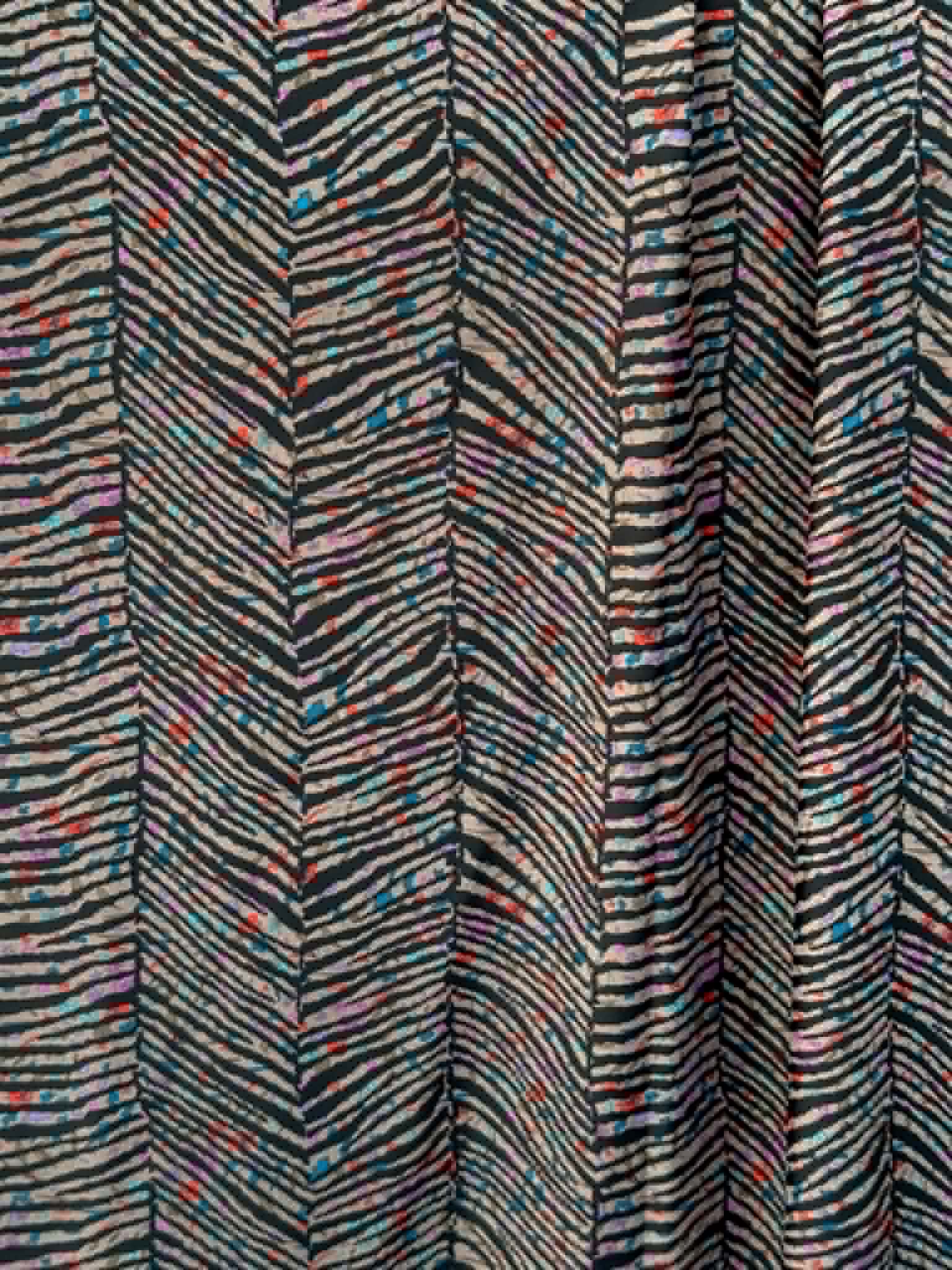 (SWIM) ZEBRA AND COLOR SPLASH ON MOCHA