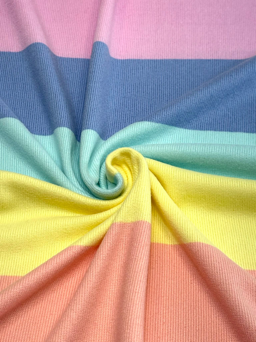 (OAKLEY) YELLOW, PEACH, PINK, BLUE AND AQUA STRIPES