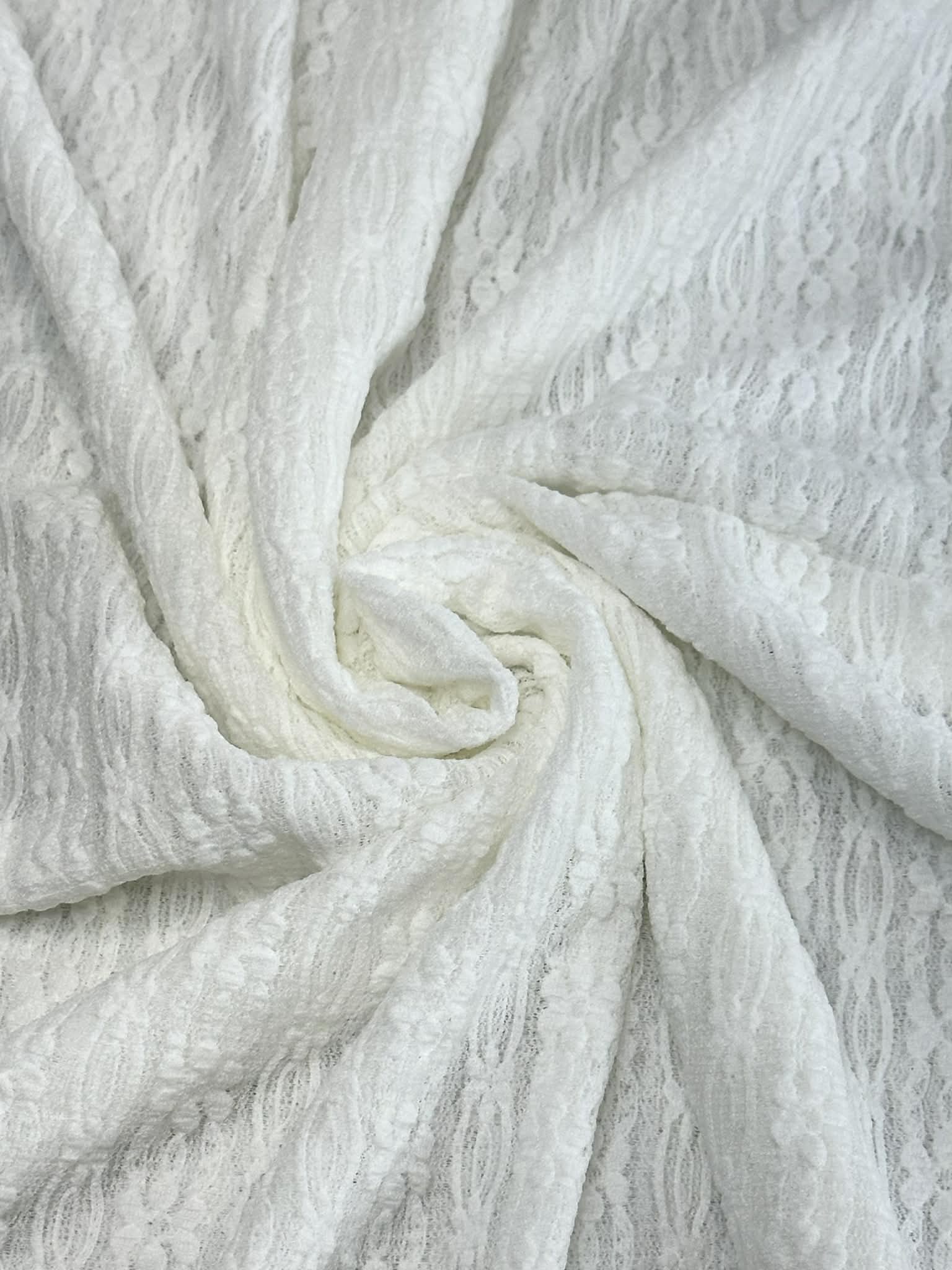 (LACE) IVORY FLORAL