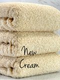 (TEDDY/ POODLE KNIT) NEW CREAM