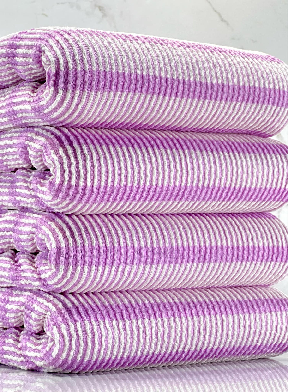 (URBAN RIB) STRIPES ON LAVENDER
