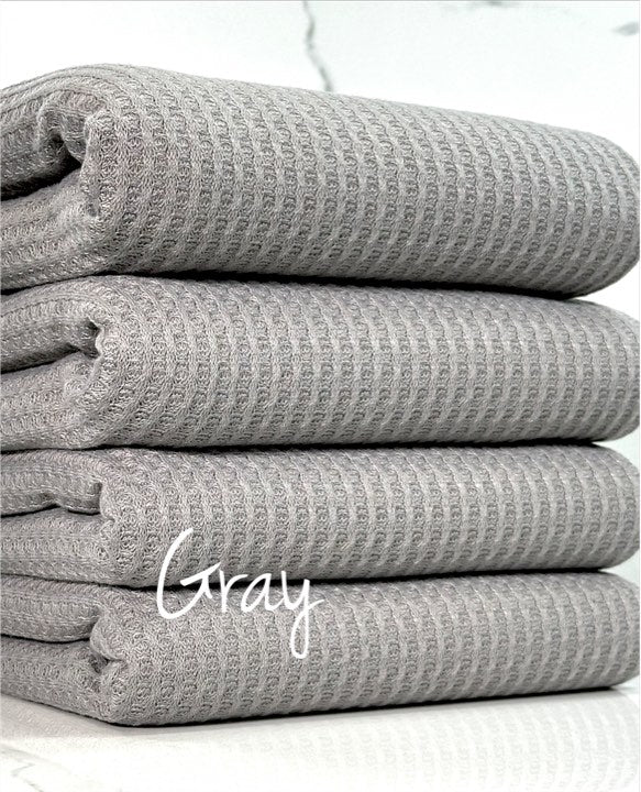 (WAFFLE BRUSHED) GRAY