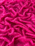 (LACE SEQUIN) HOT PINK