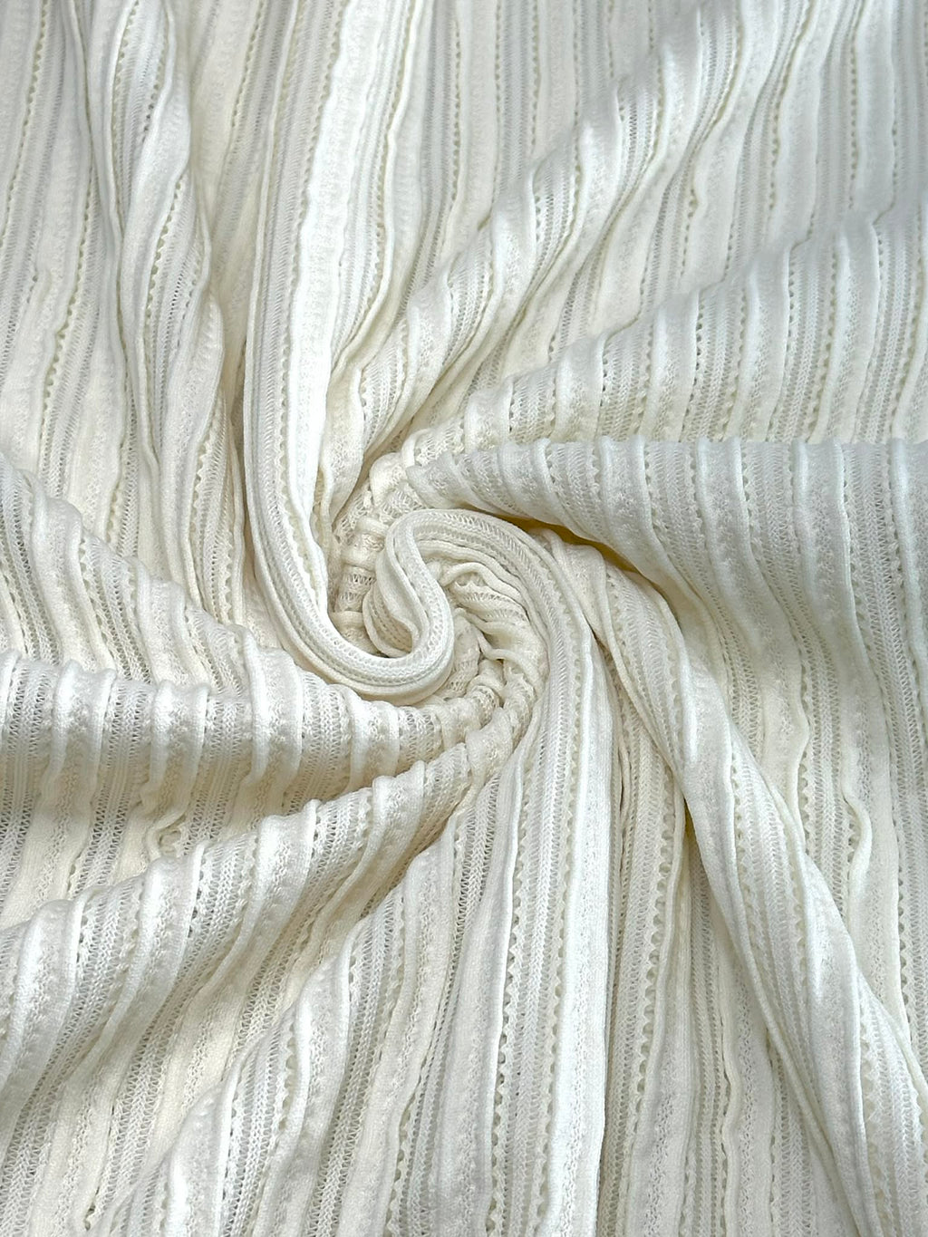 (RIB KNIT) CREAM