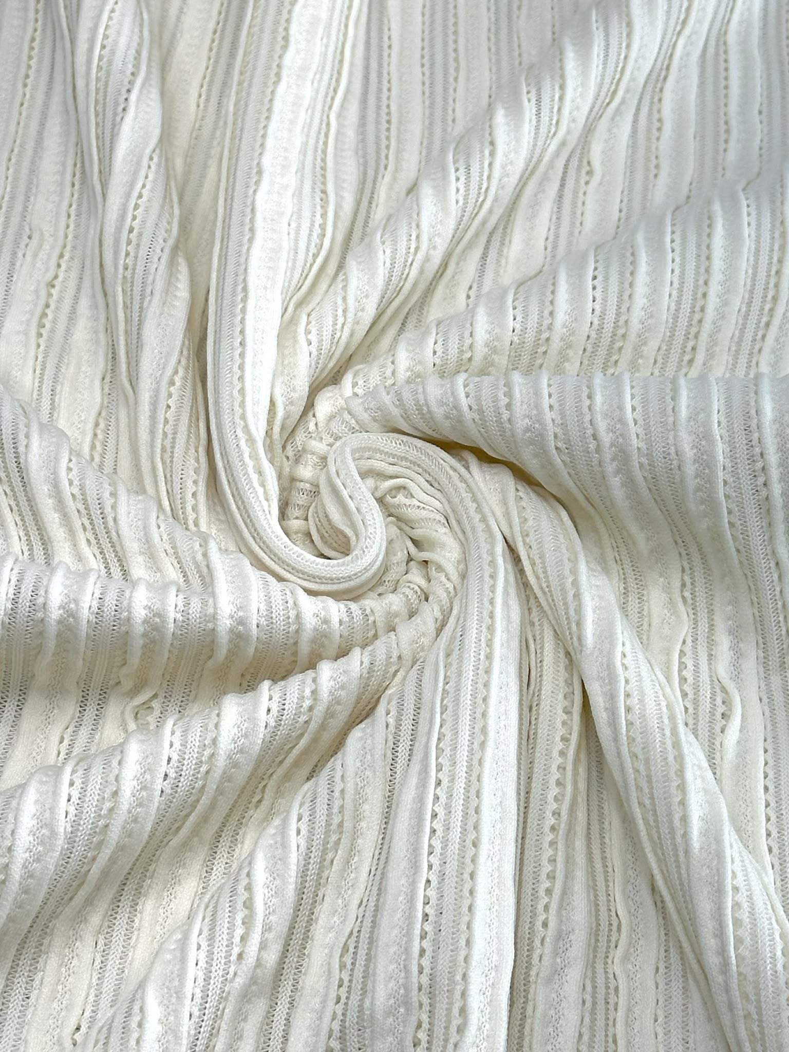(RIB KNIT) CREAM