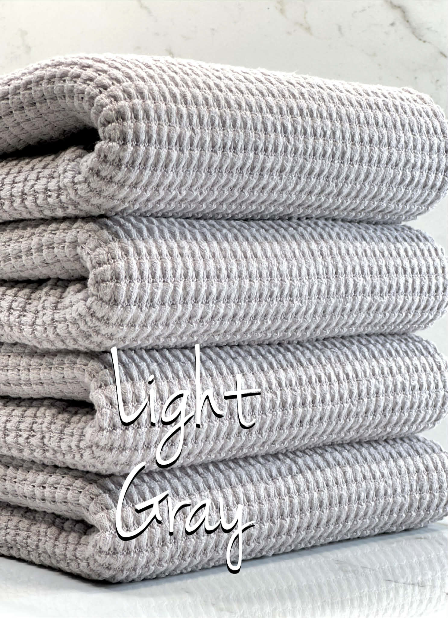 (CHUNKY WAFFFLE) LIGHT GRAY