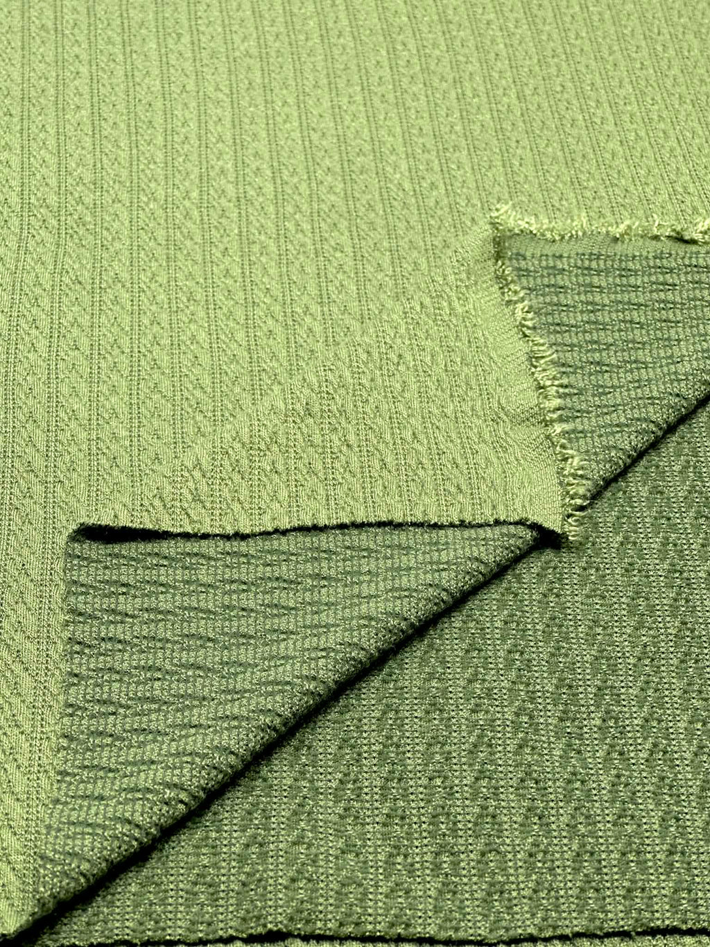 (CABLE KNIT ) OLIVE