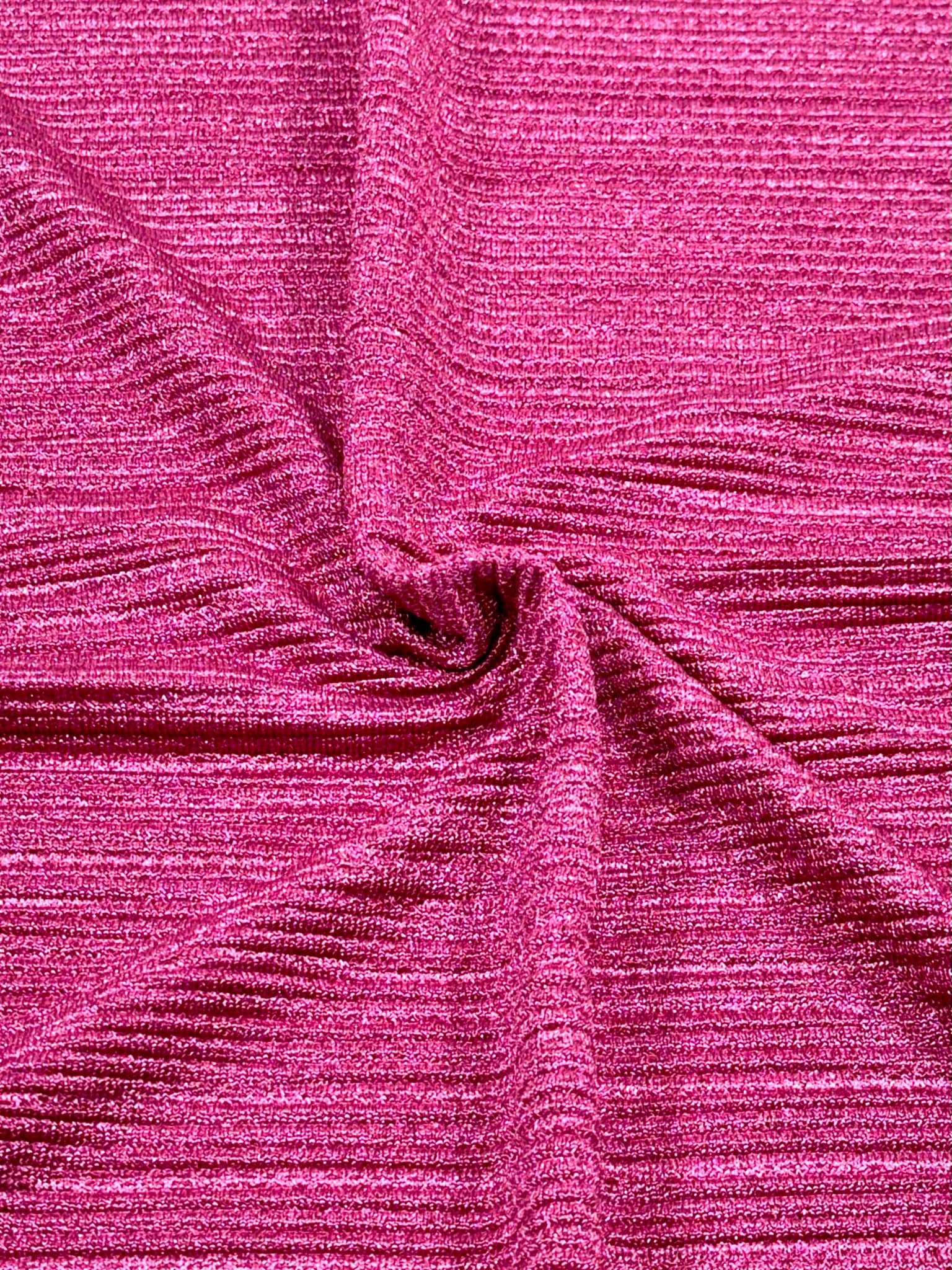 (SHIMMER PLEATED) MAGENTA