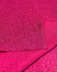 (KNIT) 3D HOT PINK AND GLITTER LEOPARD