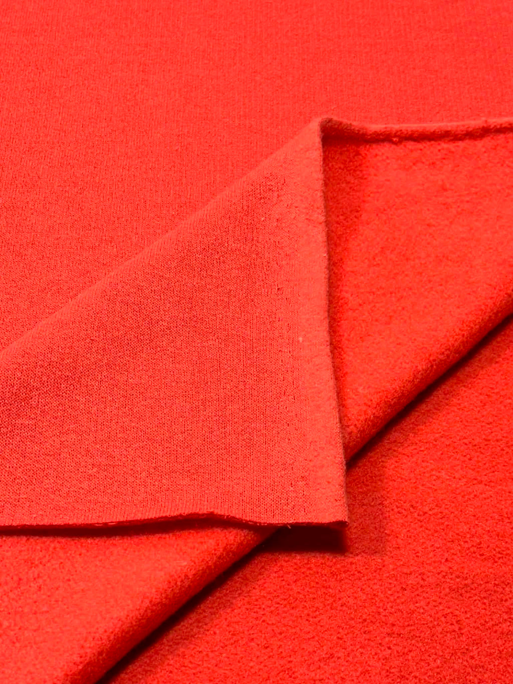 (FRENCH TERRY BRUSHED) RED
