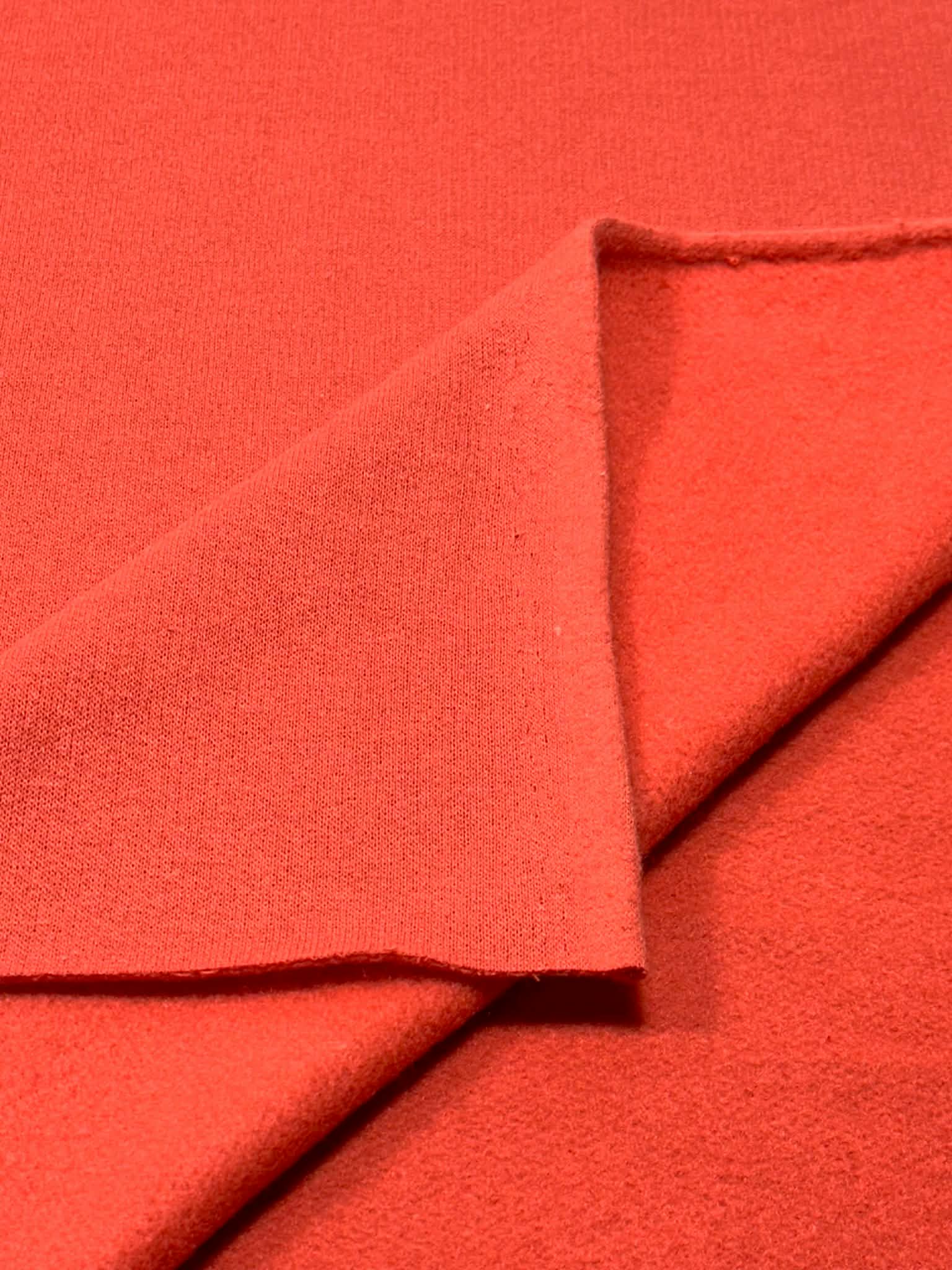 (FRENCH TERRY BRUSHED) RED