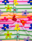 (YUMMY RIB) COLORFUL FLOWERS && COLORFUL STRIPES