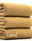 (BRUSHED SWEATER KNIT) CAMEL