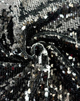 (SEQUIN) BLACK AND WHITE