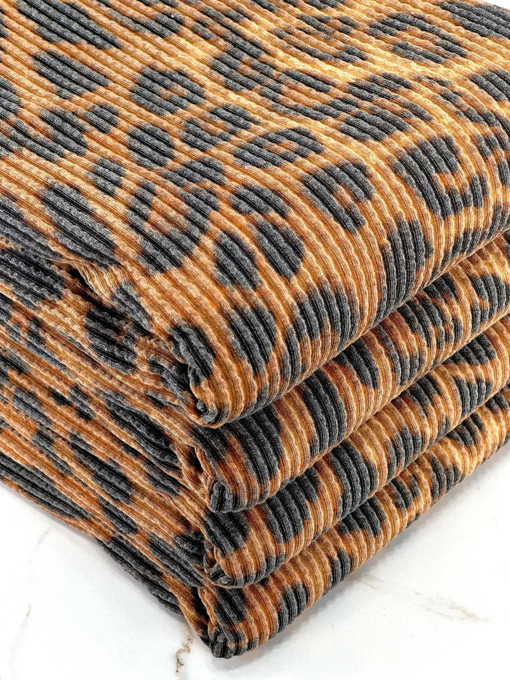 (URBAN RIB) BLACK AND BROWN CHEETAH