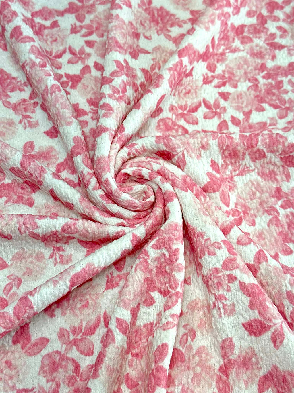 (GUAPO KNIT) PRETTY PINK FLORAL ON OFF WHITE (1)