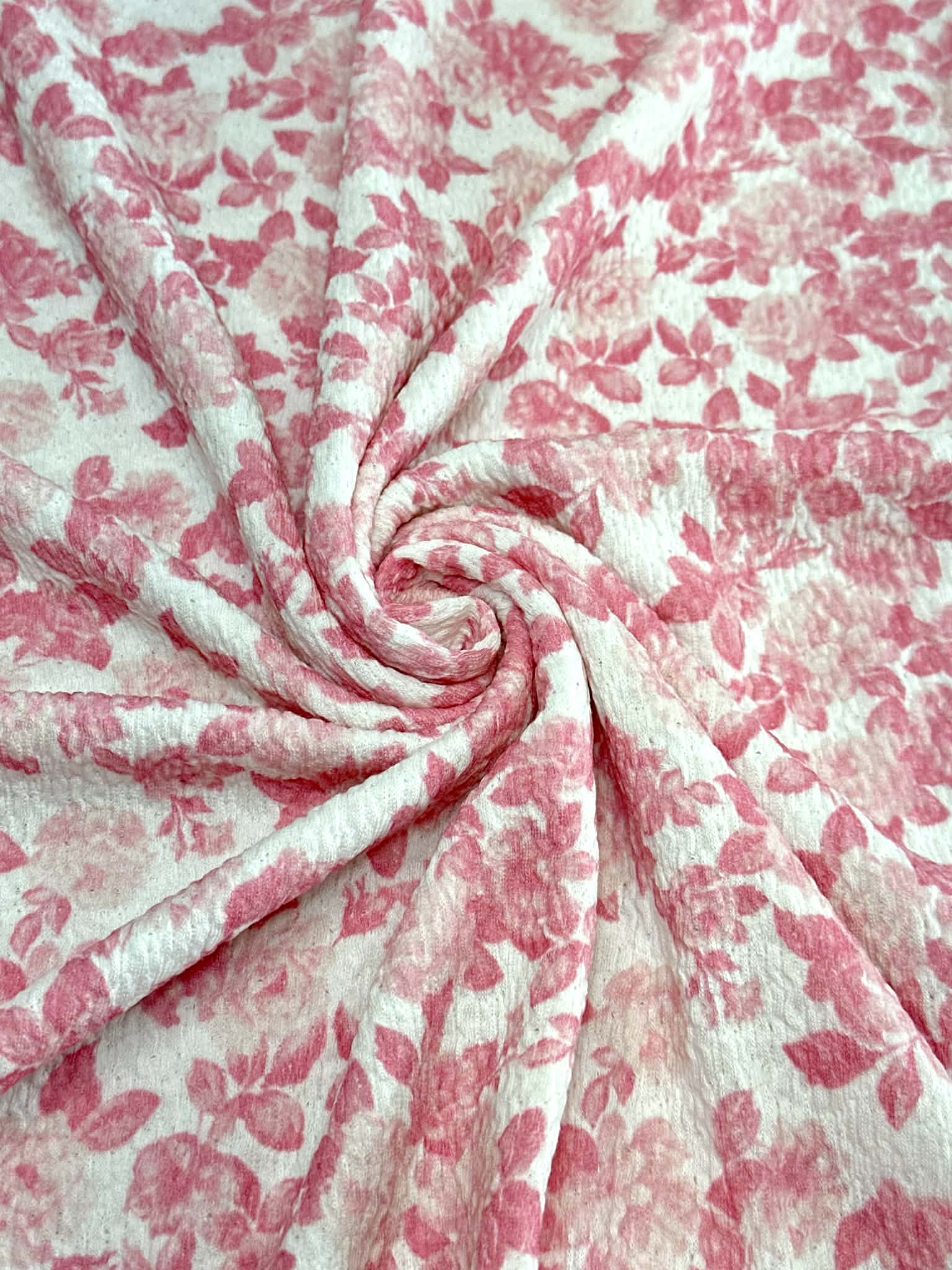 (GUAPO KNIT) PRETTY PINK FLORAL ON OFF WHITE (1)