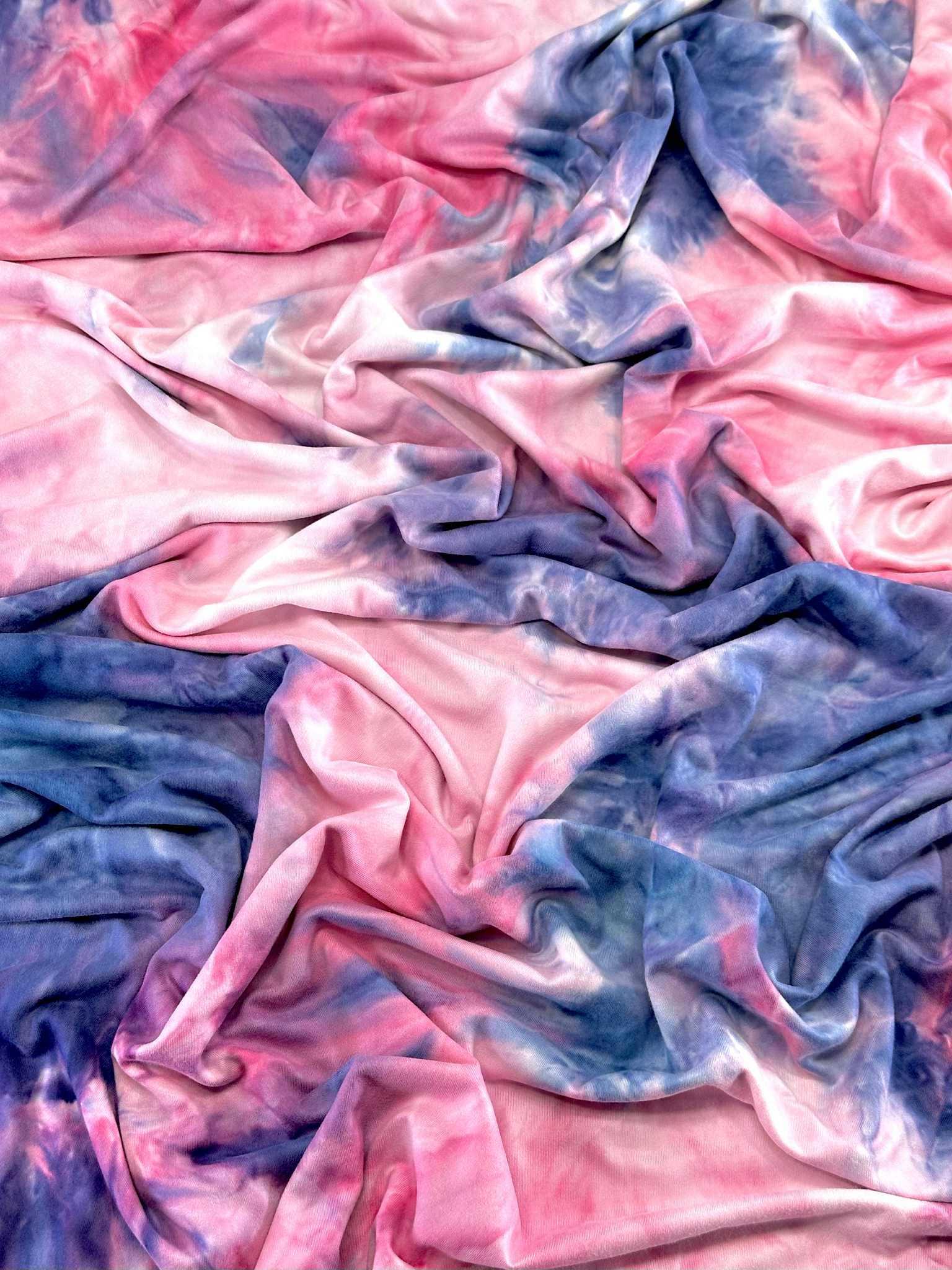 (DBP) HOT PINK AND NAVY TIE DYE
