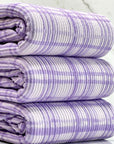 (URBAN RIB) LAVENDER PLAID ON LILAC