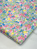 (FLANNEL COTTON) FLORAL PATTERN ON PINK