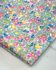 (FLANNEL COTTON) FLORAL PATTERN ON PINK