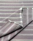 (URBAN RIB) STRIPES ON FROSTED LILAC