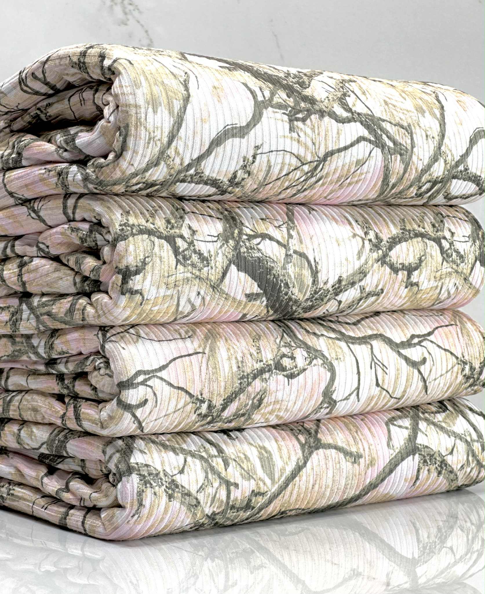 (4X2 RIB) REALISTIC PINK CAMOUFLAGE